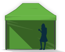 Nožnicové párty stany 3x2 Nožnicové párty stany 3x2