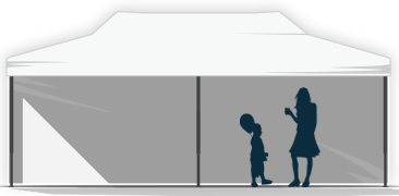 Nožnicové párty stany 6x3 Nožnicové párty stany 6x3