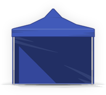 Nožnicové párty stany - Hliník Hexa50